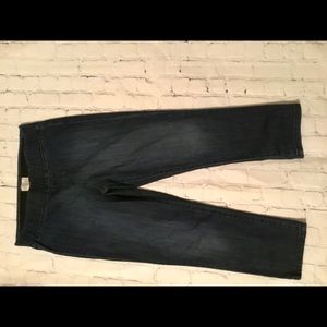 Blue Jean Capri Pants